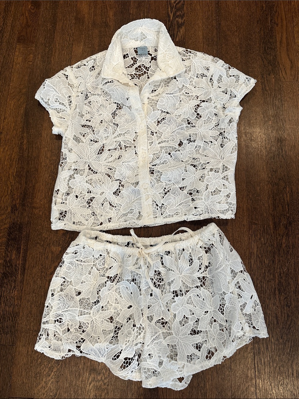 Two Piece Shade & Shore Lace Set